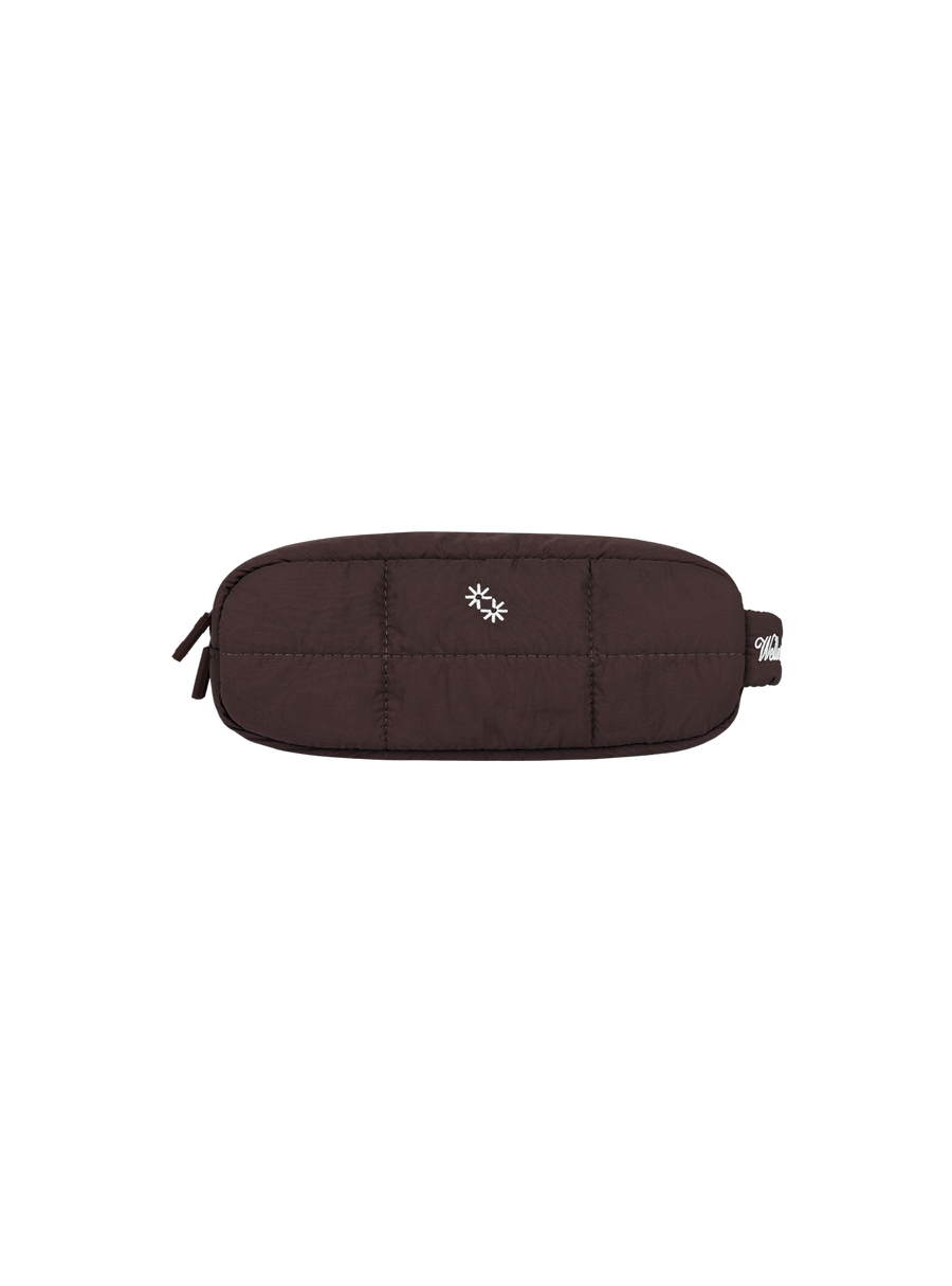 Mini Pillow Pouch (Gloss Coffee)