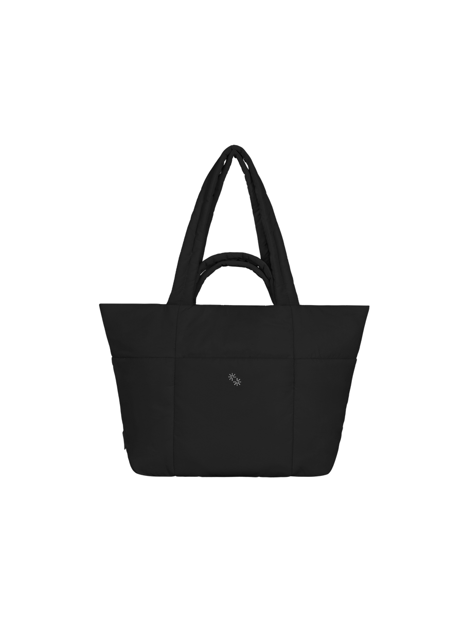 Puffer Shopper (Gloss Raven)