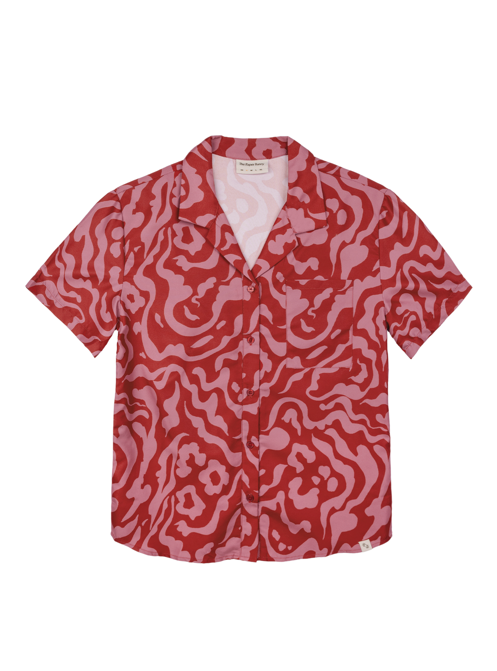 Resort Shirt (Smoke Crimson)