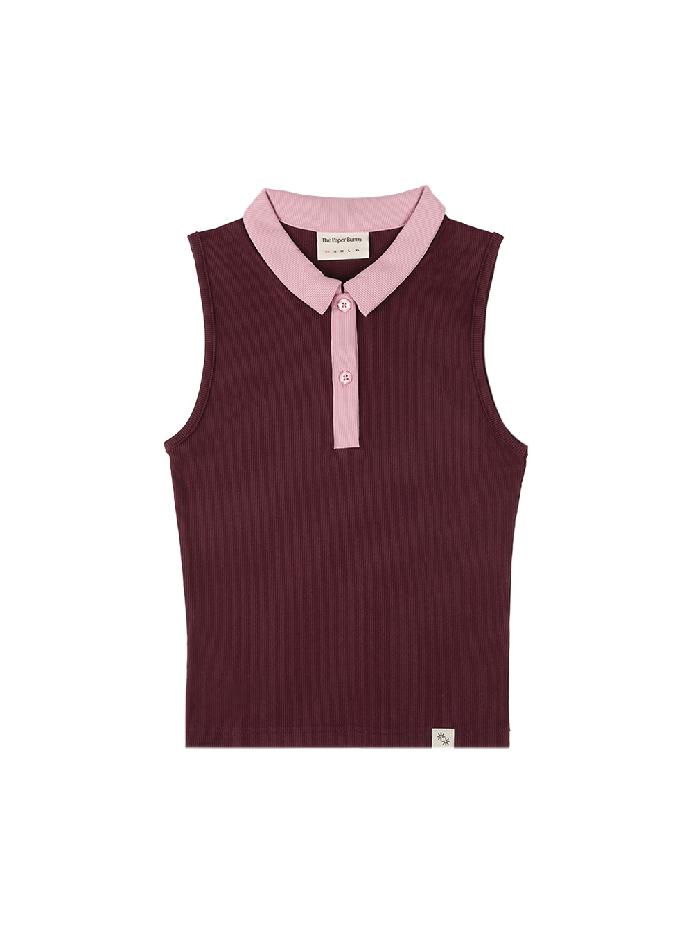 Sleeveless Polo (Pomegranate)