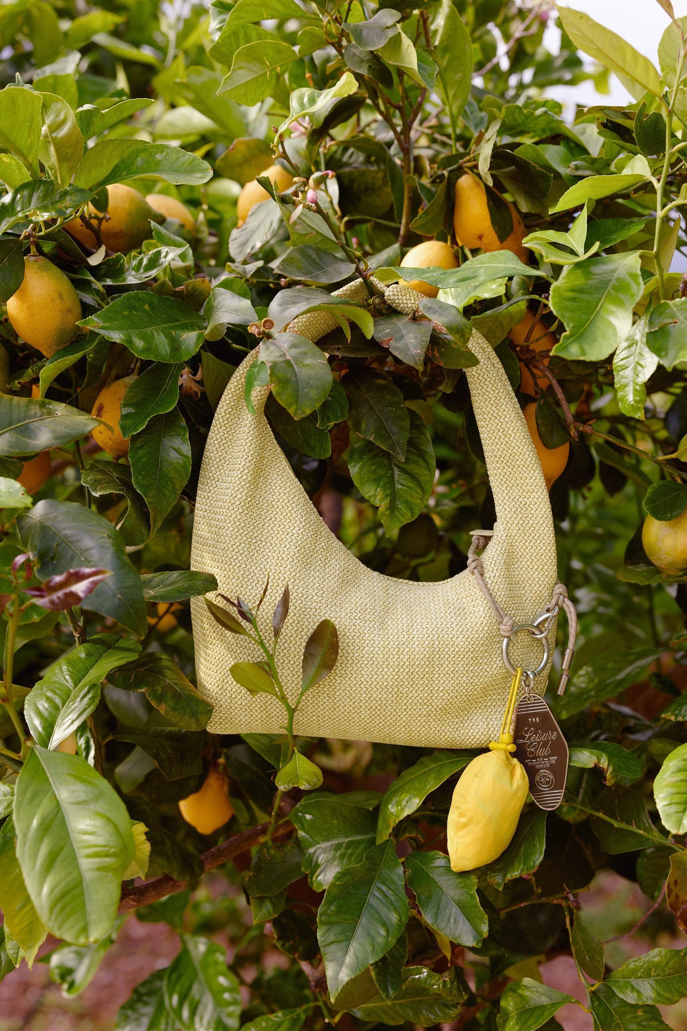 Lemon Reusable Bag Charm