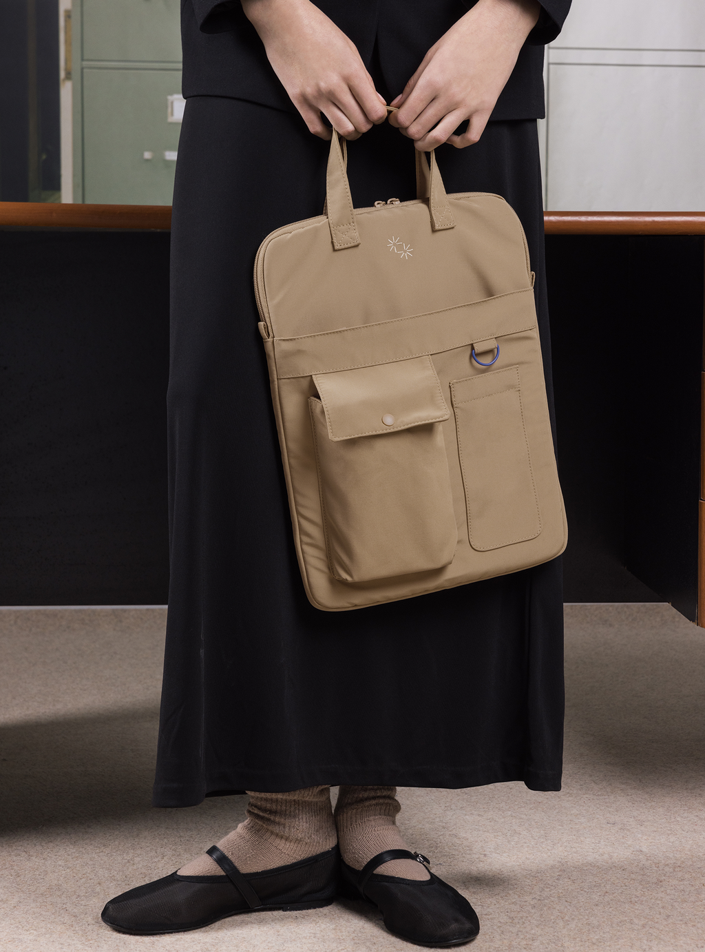 Utility Laptop Bag 13.3" (Taupe)