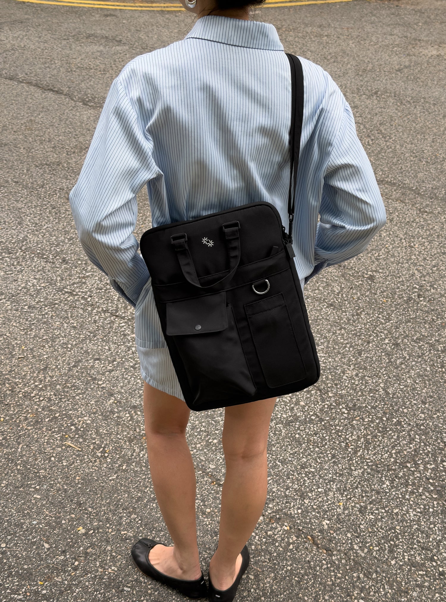 Utility Laptop Bag 15" (Black)