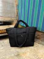 Puffer Shopper (Gloss Raven)