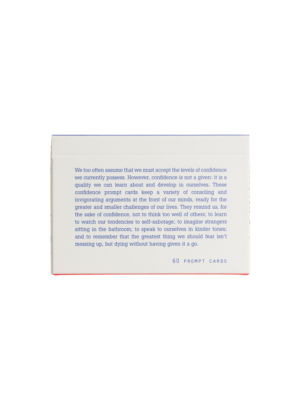 Confidence Prompt Cards