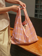 Reusable Bag (Checkered Sunset)