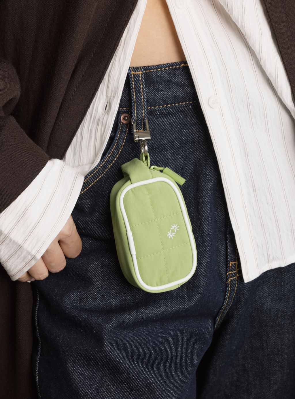 Nano Pillow Pouch Charm (Gloss Pipe Aloe)