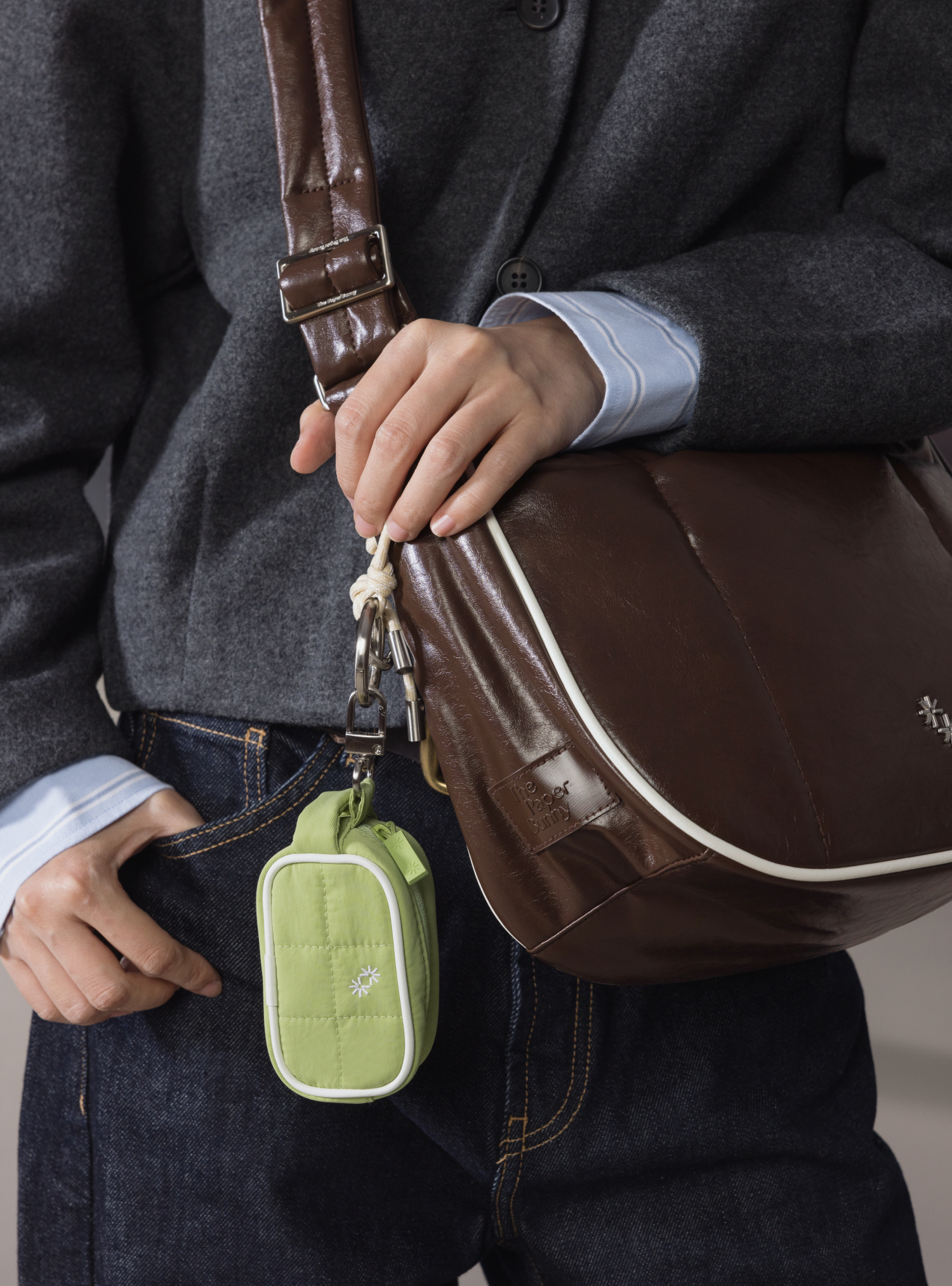 Nano Pillow Pouch Charm (Gloss Pipe Aloe)