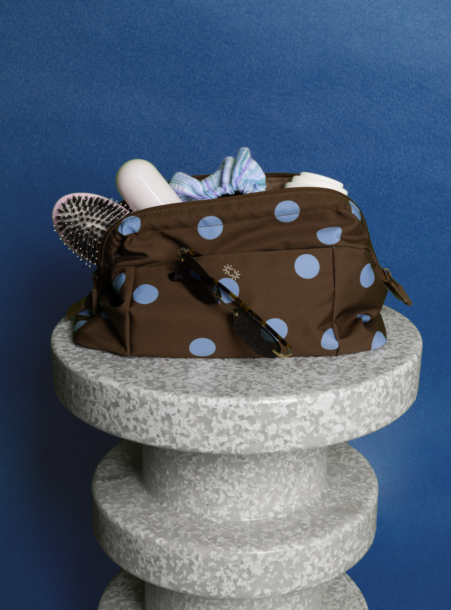 Toiletries Duo Kit (Polka Dot Riviera)