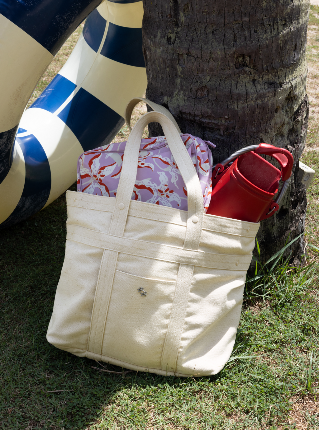 Multi-Way Tote (Canvas Grain)