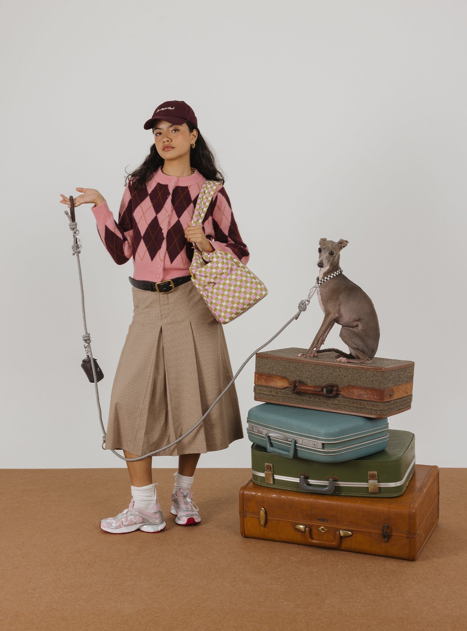 Multi-Way Rope Leash (Rum)
