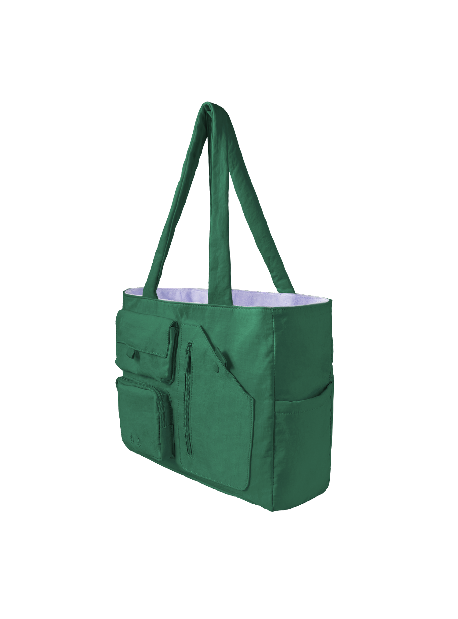 Reversible Multi-Pocket Tote (Moringa)