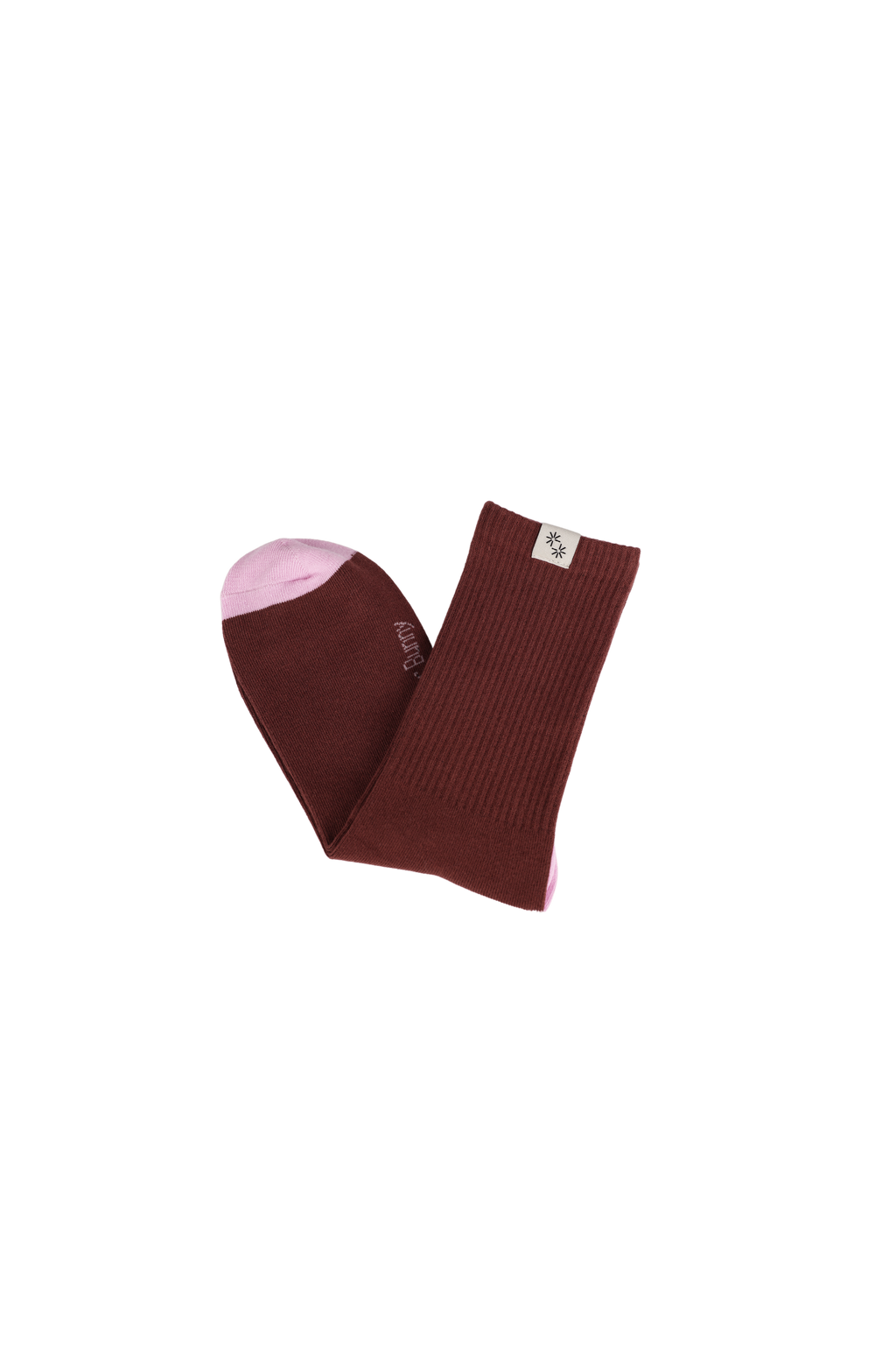 Ribbed Knit Socks (Jam)