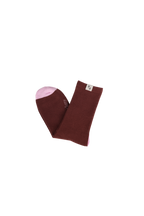 Ribbed Knit Socks (Jam)
