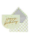 Happy Birthday Celebration Greeting Card (Mint)