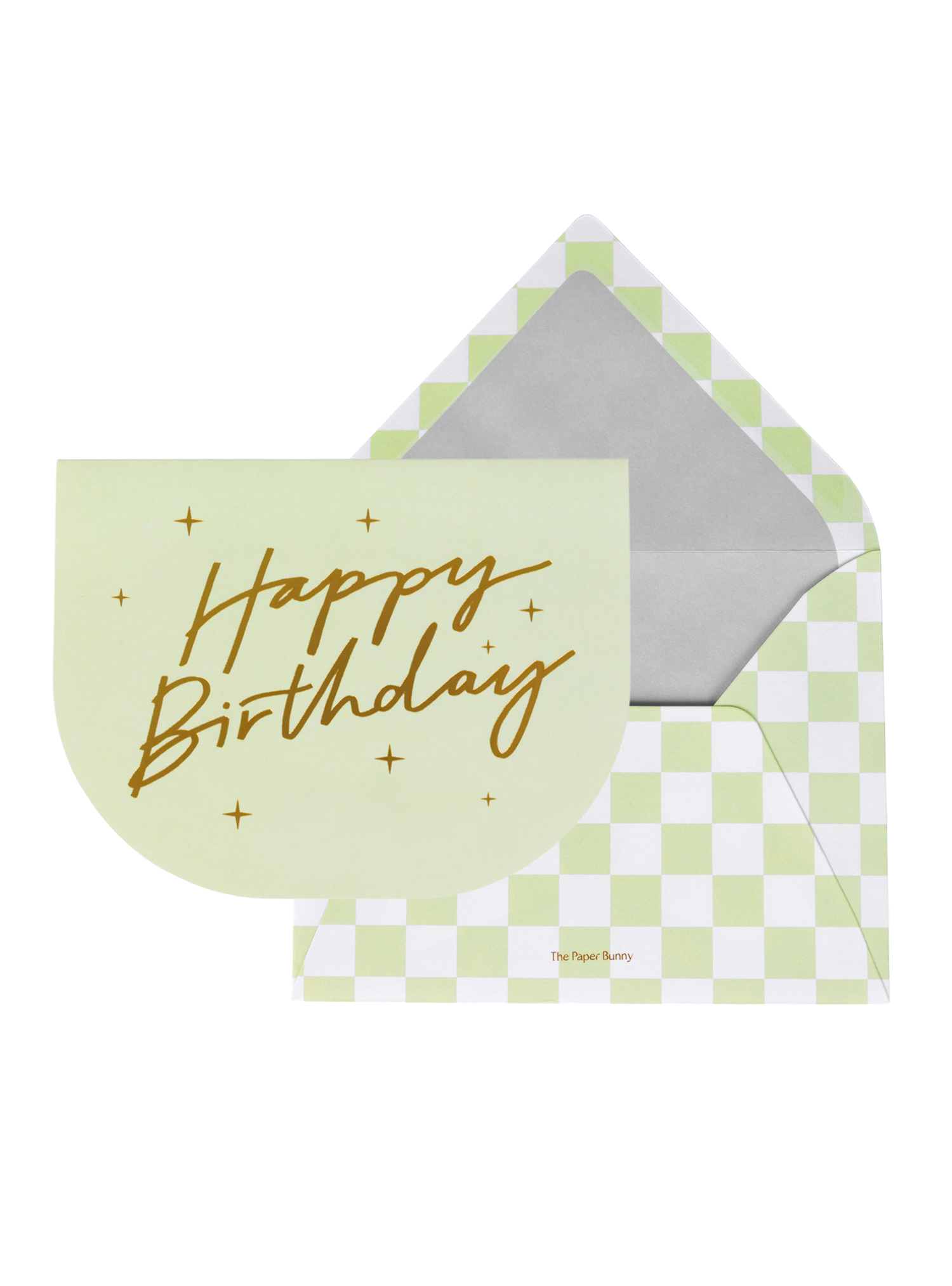 Happy Birthday Celebration Greeting Card (Mint)
