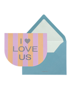 I Love Us Greeting Card