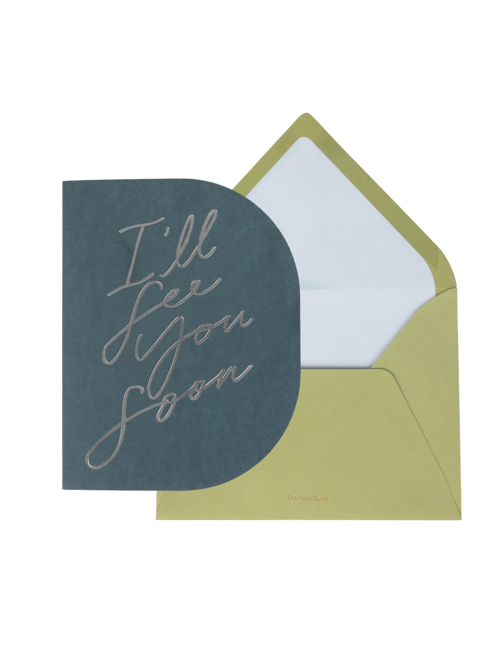 I'll See You Soon Greeting Card (Blue)