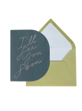 I'll See You Soon Greeting Card (Blue)