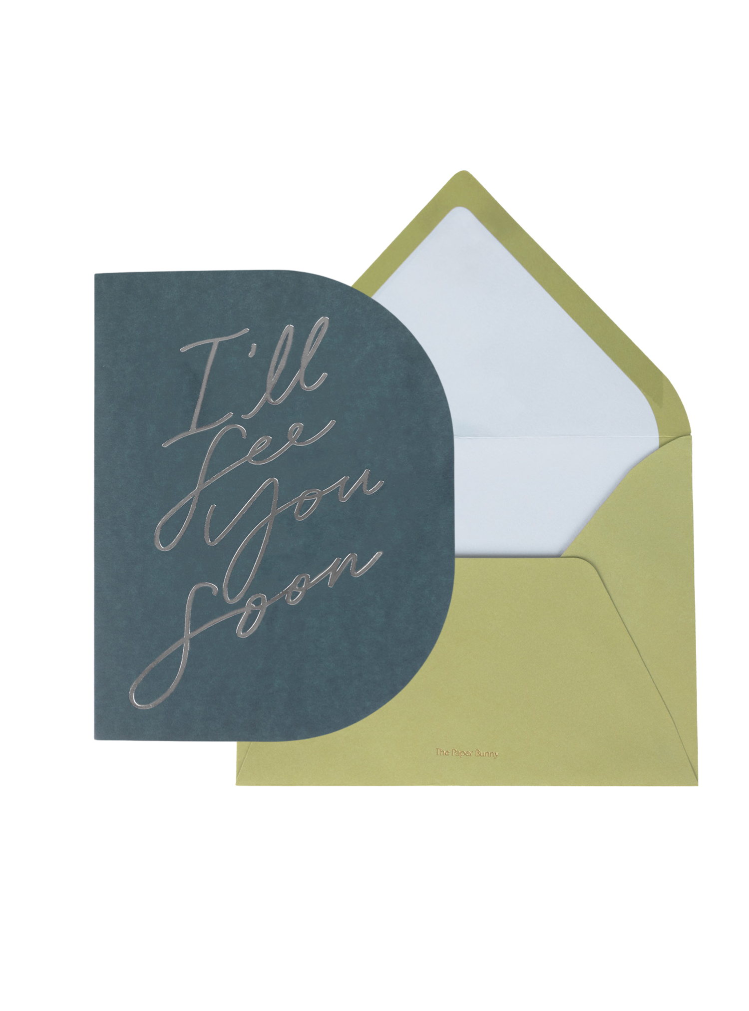 I'll See You Soon Greeting Card (Blue)