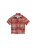 Mini Resort Shirt (Seersucker Gingham)
