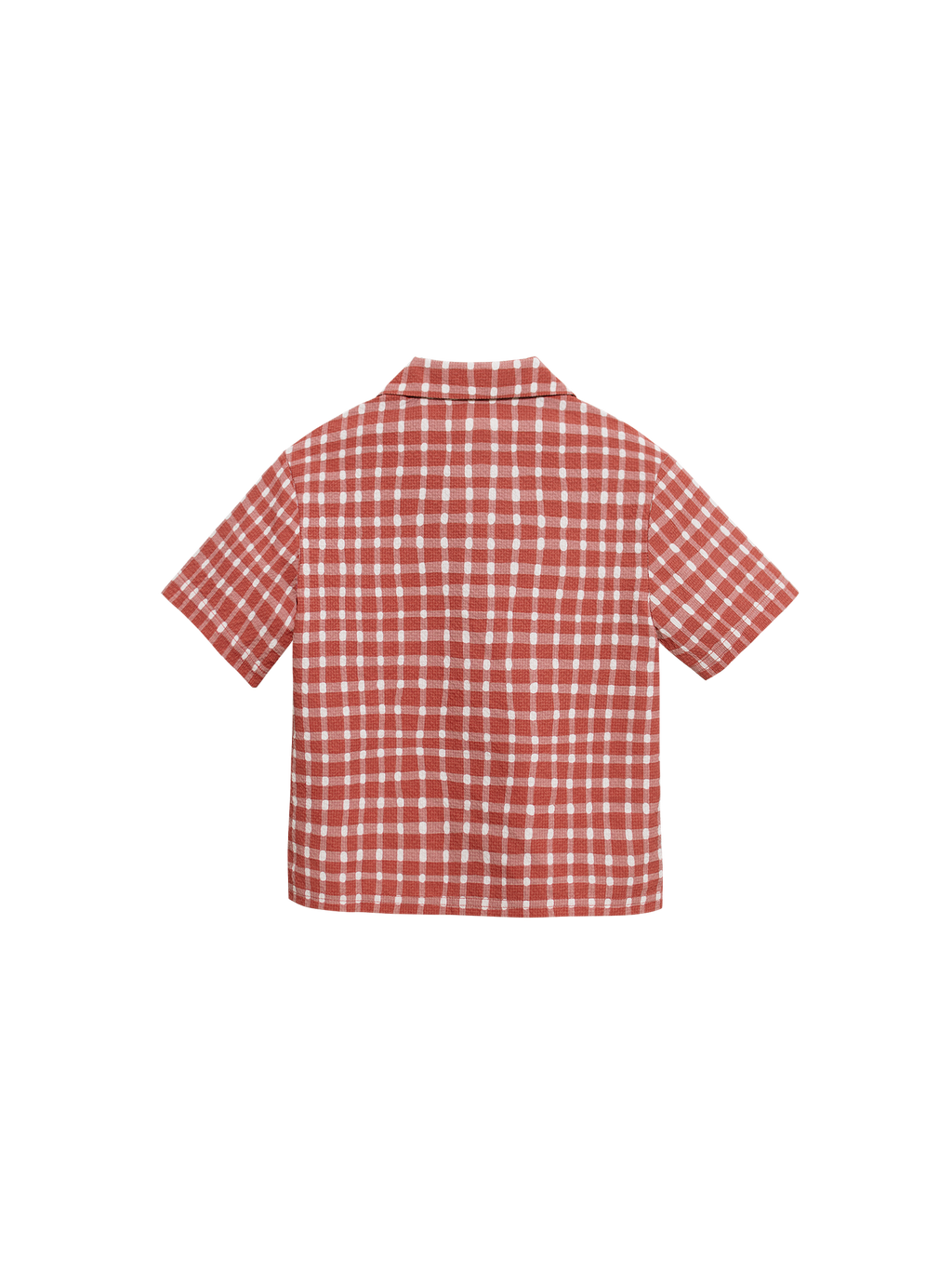 Mini Resort Shirt (Seersucker Gingham)