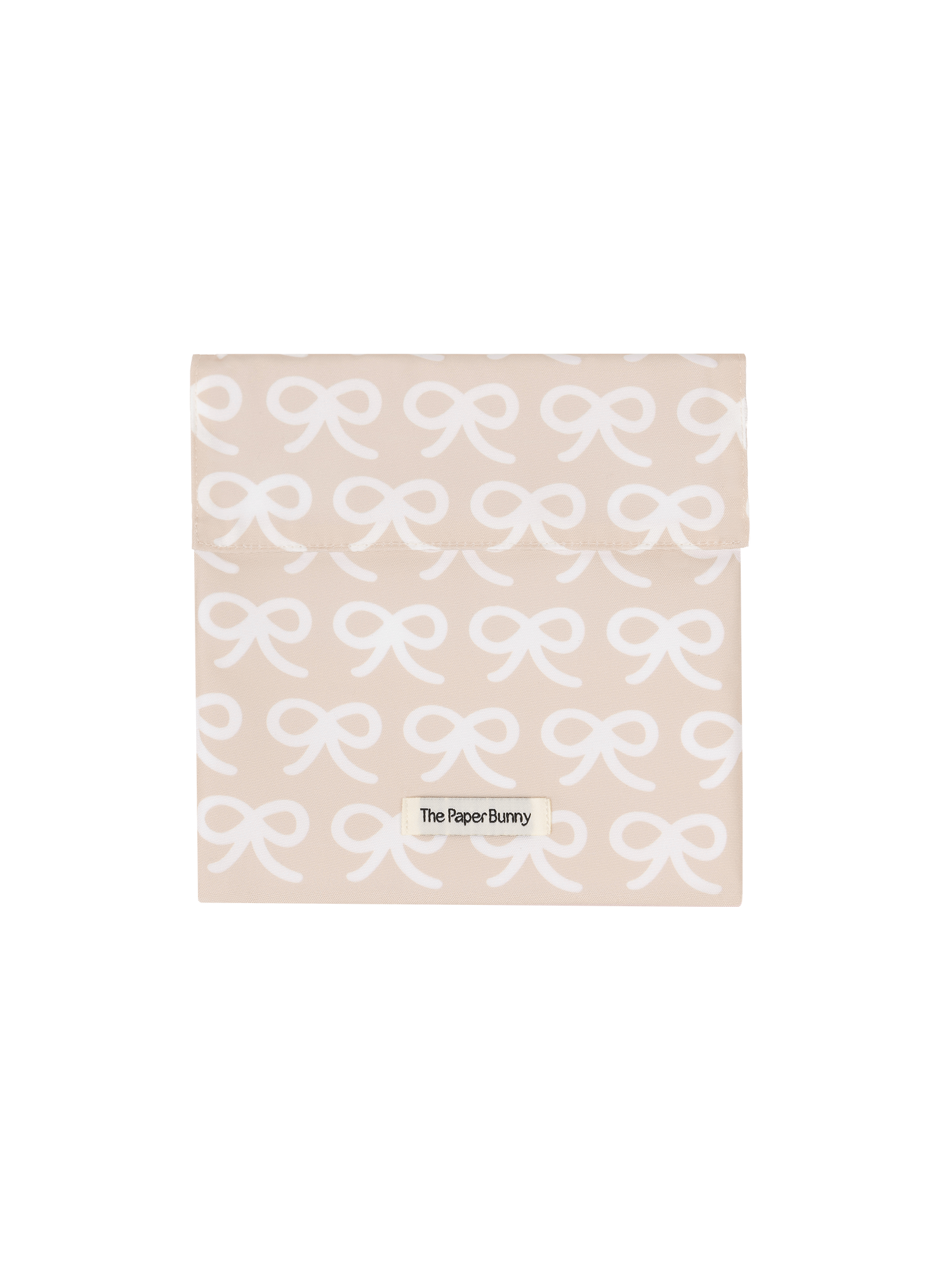 Regular Pocket Pouch (Ribbons Nude)