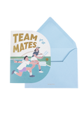 Teammates for Life Greeting Card