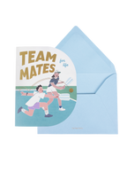 Teammates for Life Greeting Card