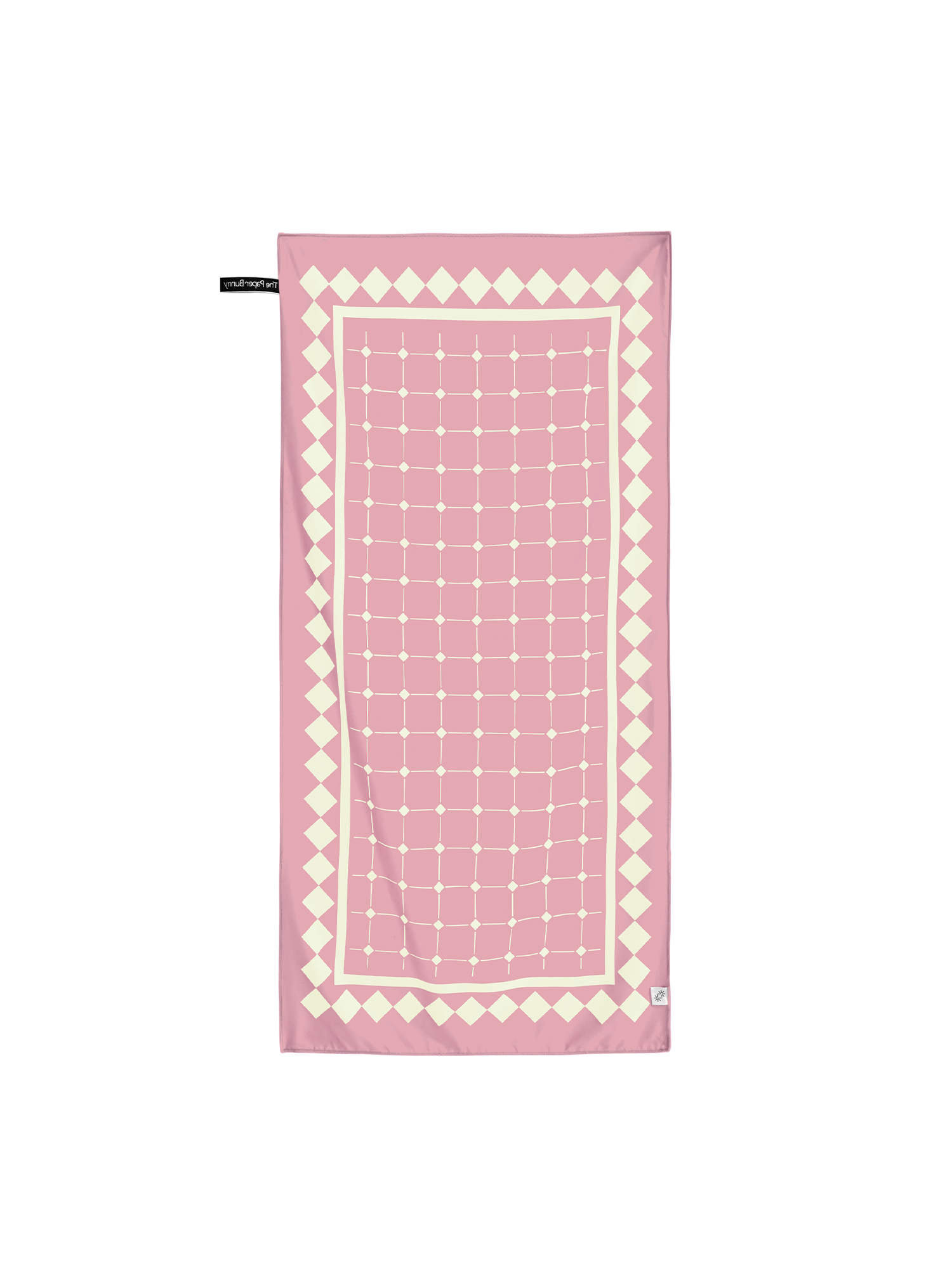 Travel Towel (Tile Pink)