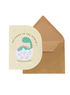 Welcome To The World Greeting Card (Long Neck)