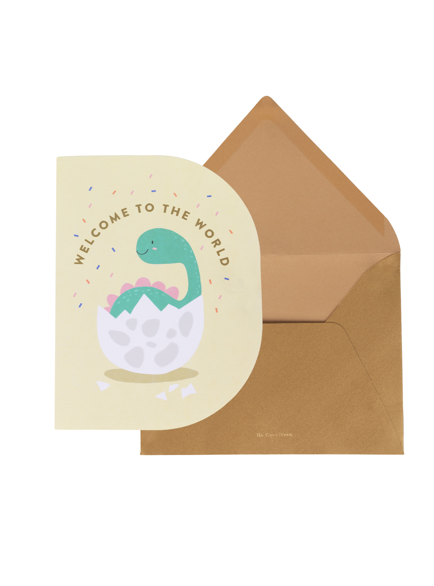 Welcome To The World Greeting Card (Long Neck)