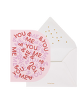 You And Me Greeting Card (Cream Envelope)