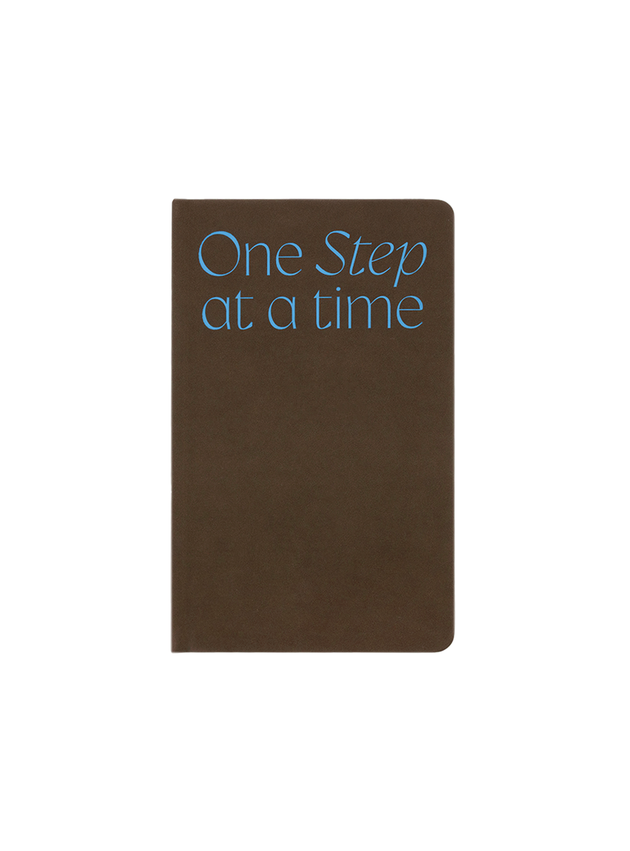One Step at a Time A5 Dotted Notebook