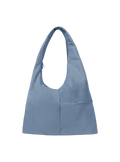 The Arc slouchy hobo-style bag in grey blue nylon with adjustable shoulder strap