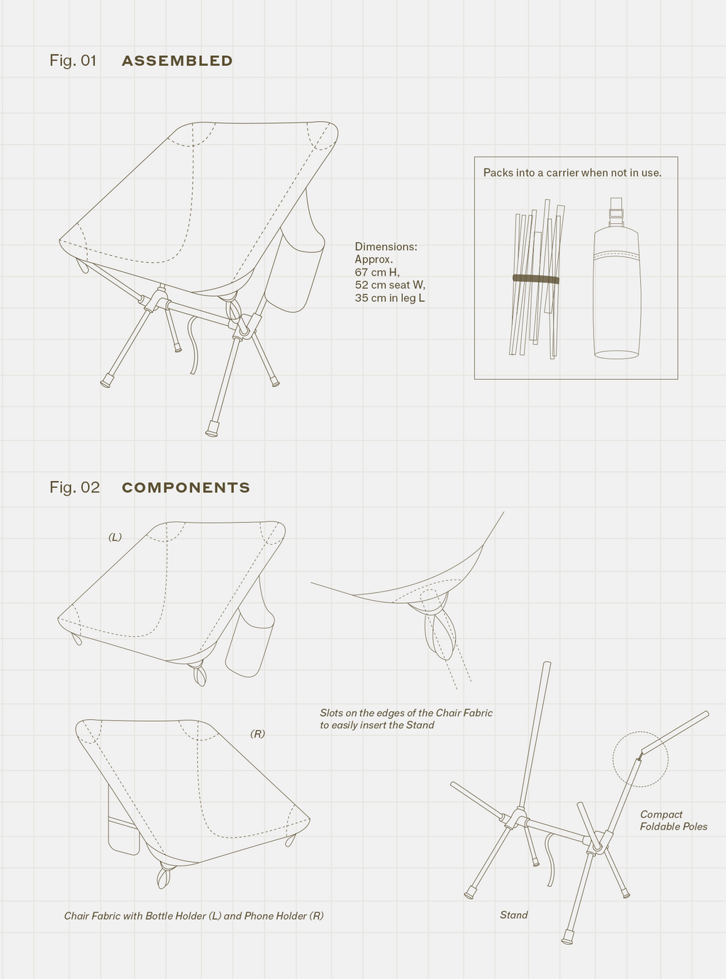 Basecamp Chair (Cocoa Quilt)
