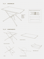 Basecamp Table (Cypress Stripes)