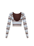 TPB x Align Bryn Long Sleeve Top (Azure)
