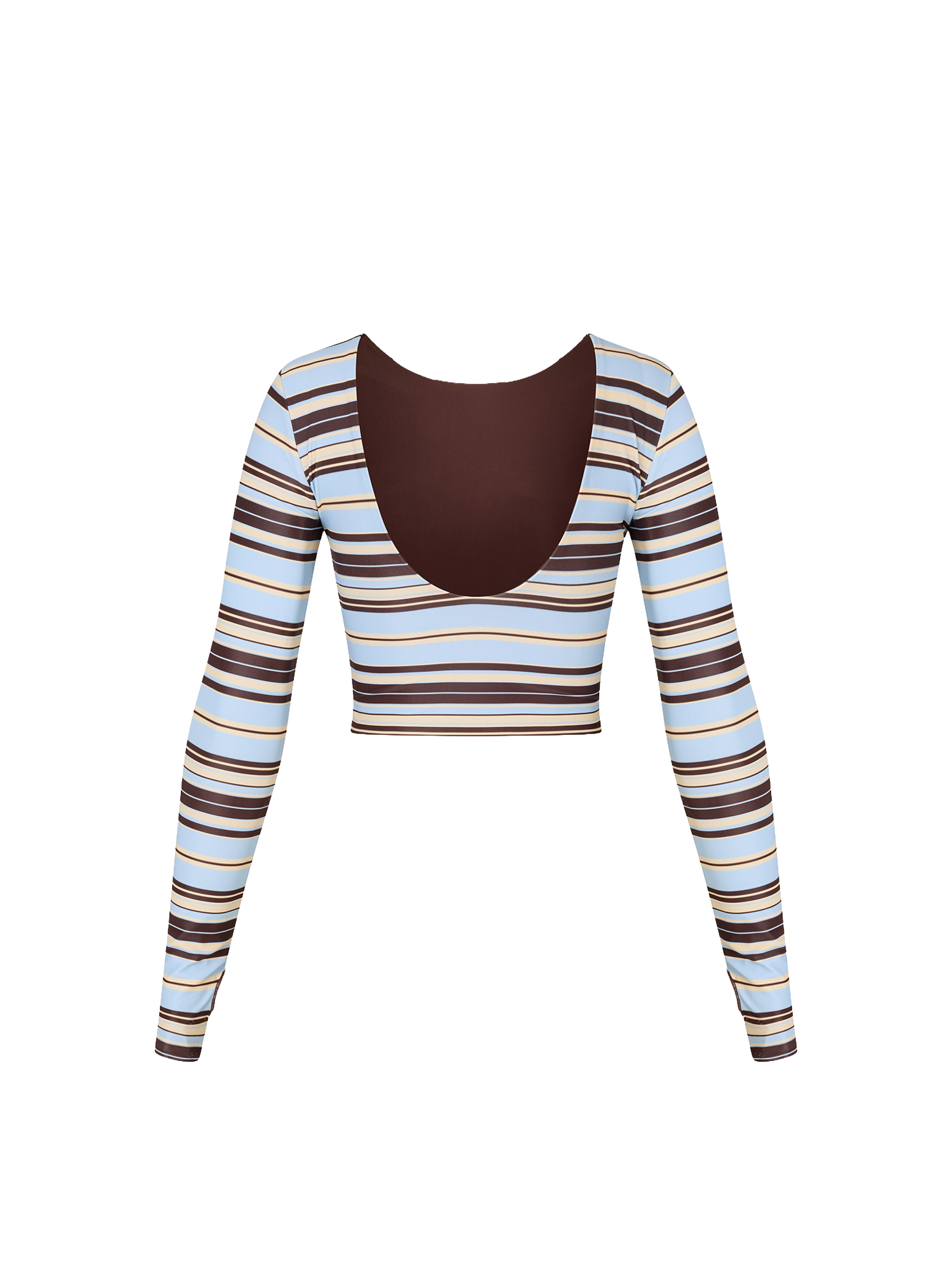 TPB x Align Bryn Long Sleeve Top (Azure)