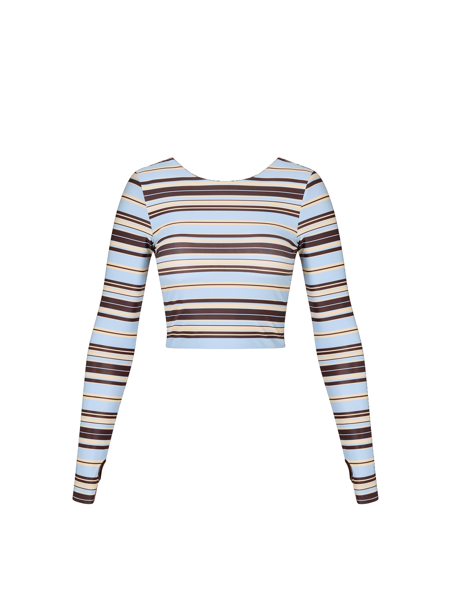 TPB x Align Bryn Long Sleeve Top (Azure)