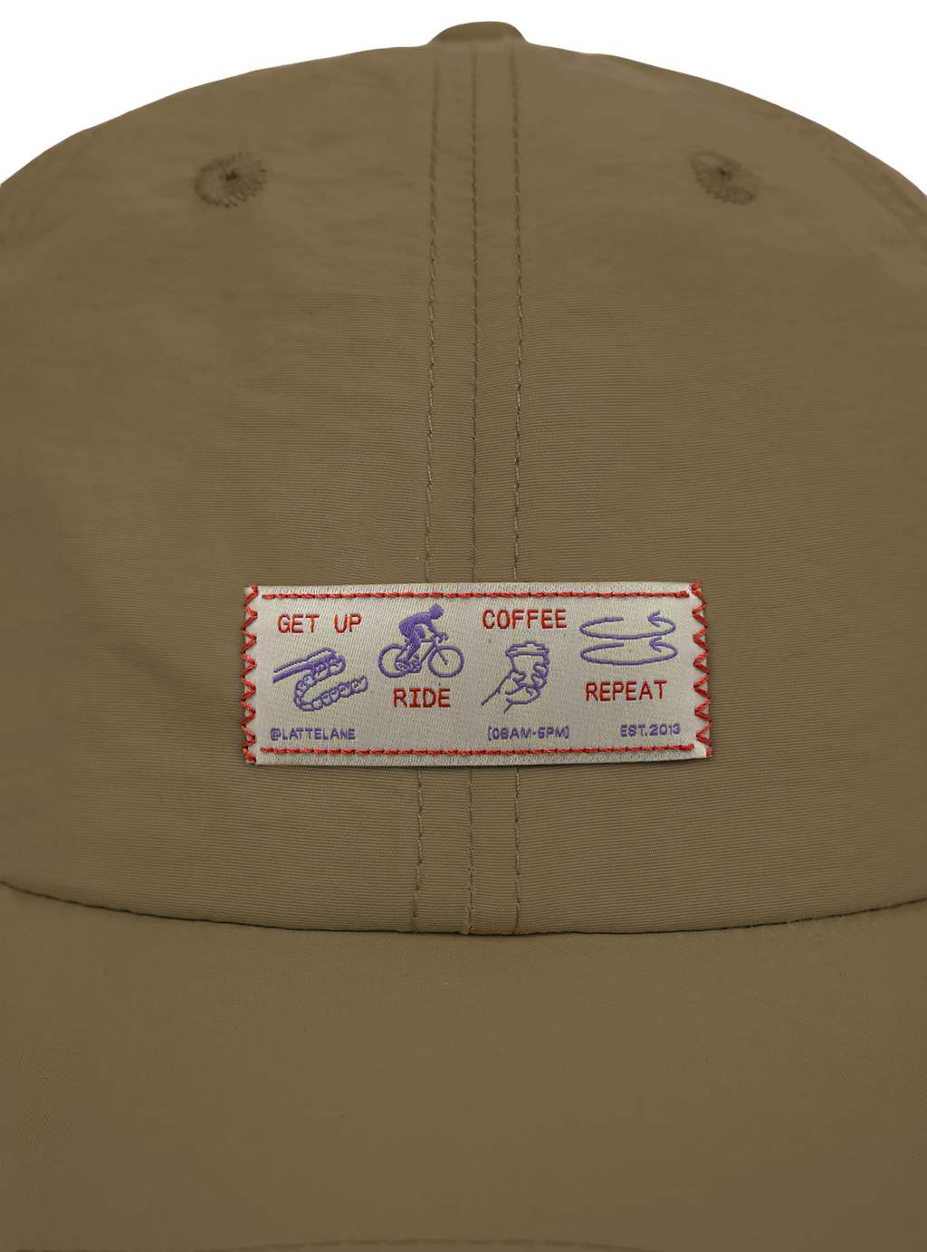 Camper Cap (Get Up Coffee Repeat Drip)
