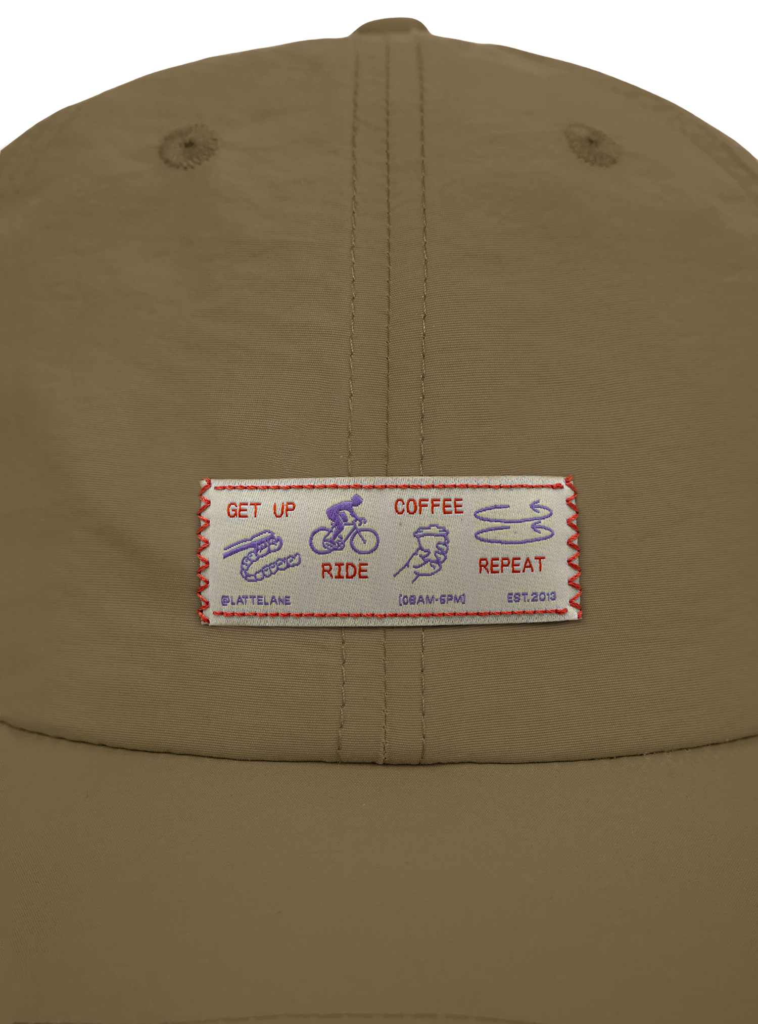 Camper Cap (Get Up Coffee Repeat Drip)