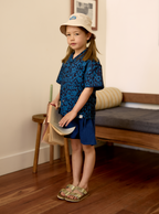 Mini Resort Shirt (Dappled Marine)