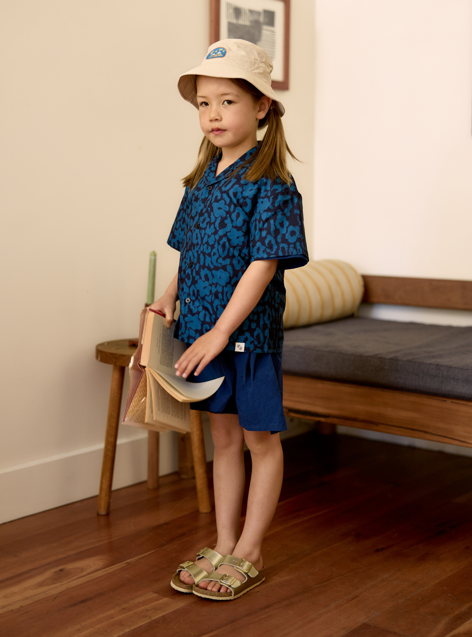 Mini Resort Shirt (Dappled Marine)