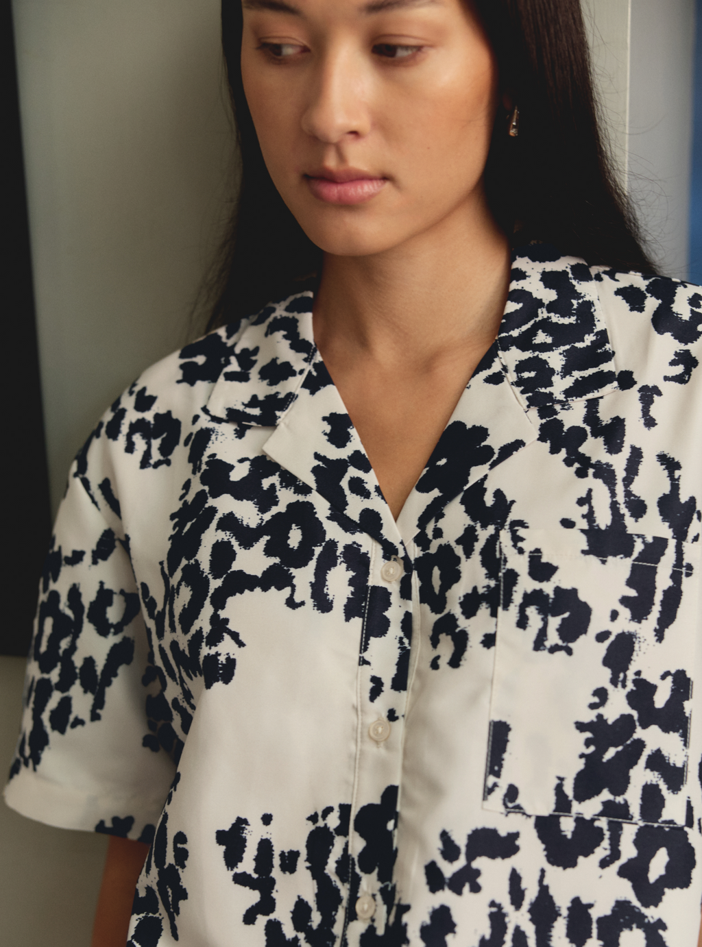 Resort Shirt (Mirage Monochrome)