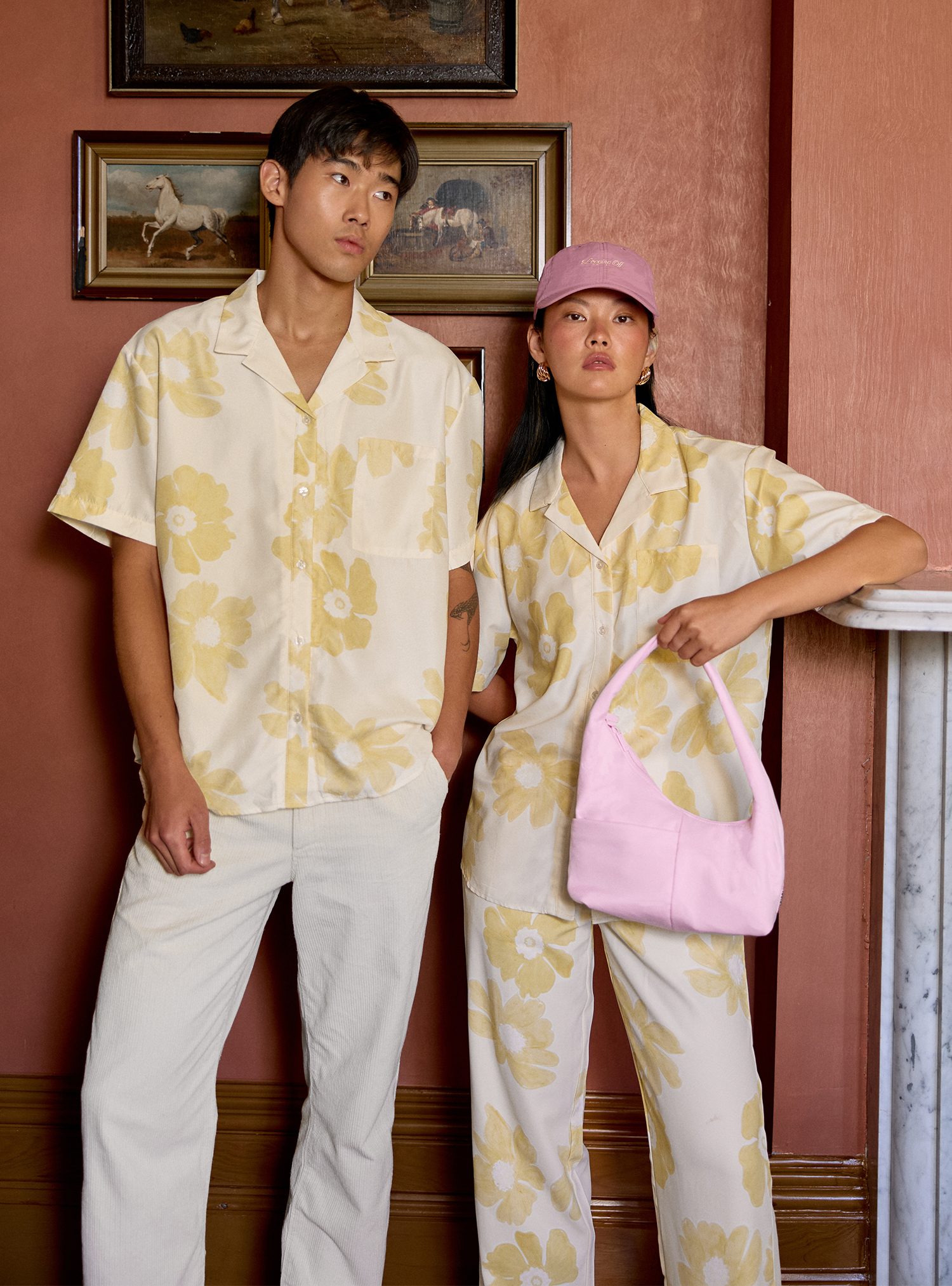 Resort Pants (Poppy Creme)