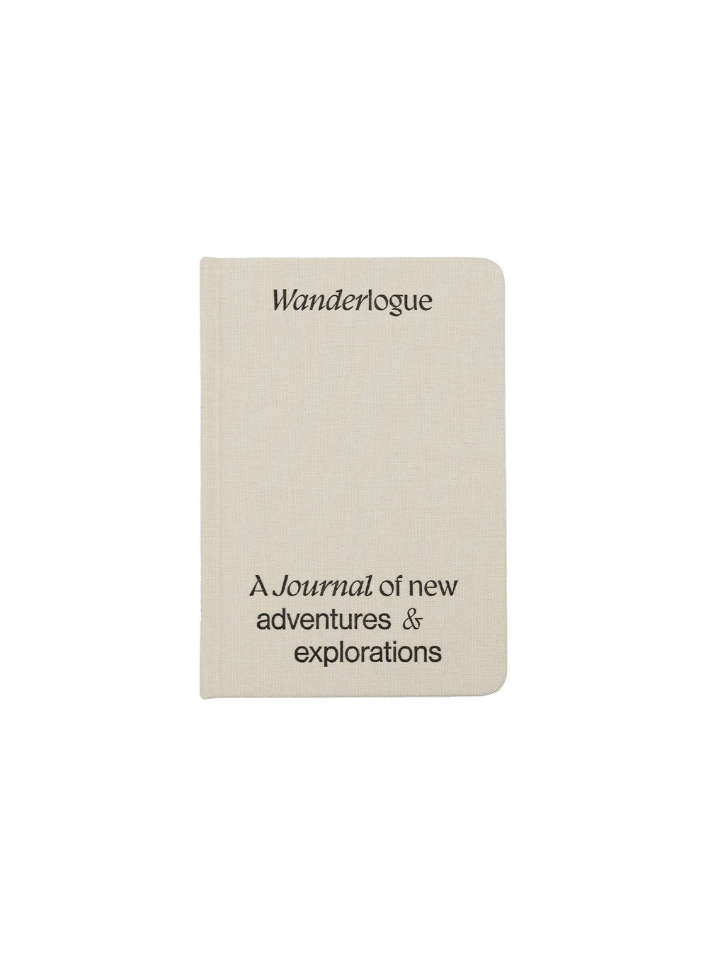 Wanderlogue Compact Blank and Lined Notebook