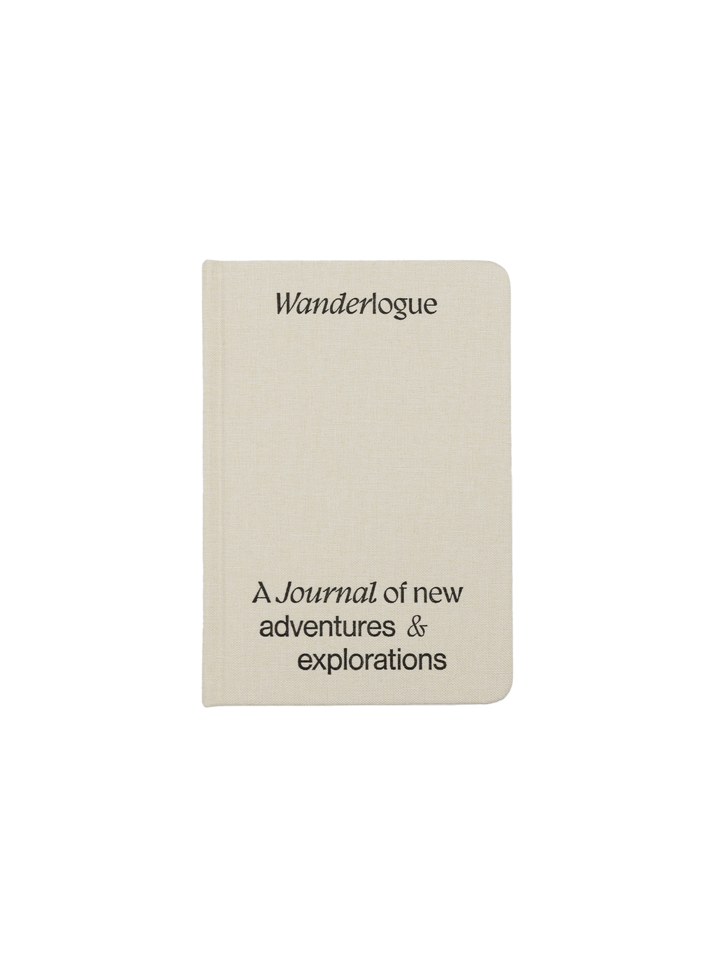 Wanderlogue Compact Blank and Lined Notebook