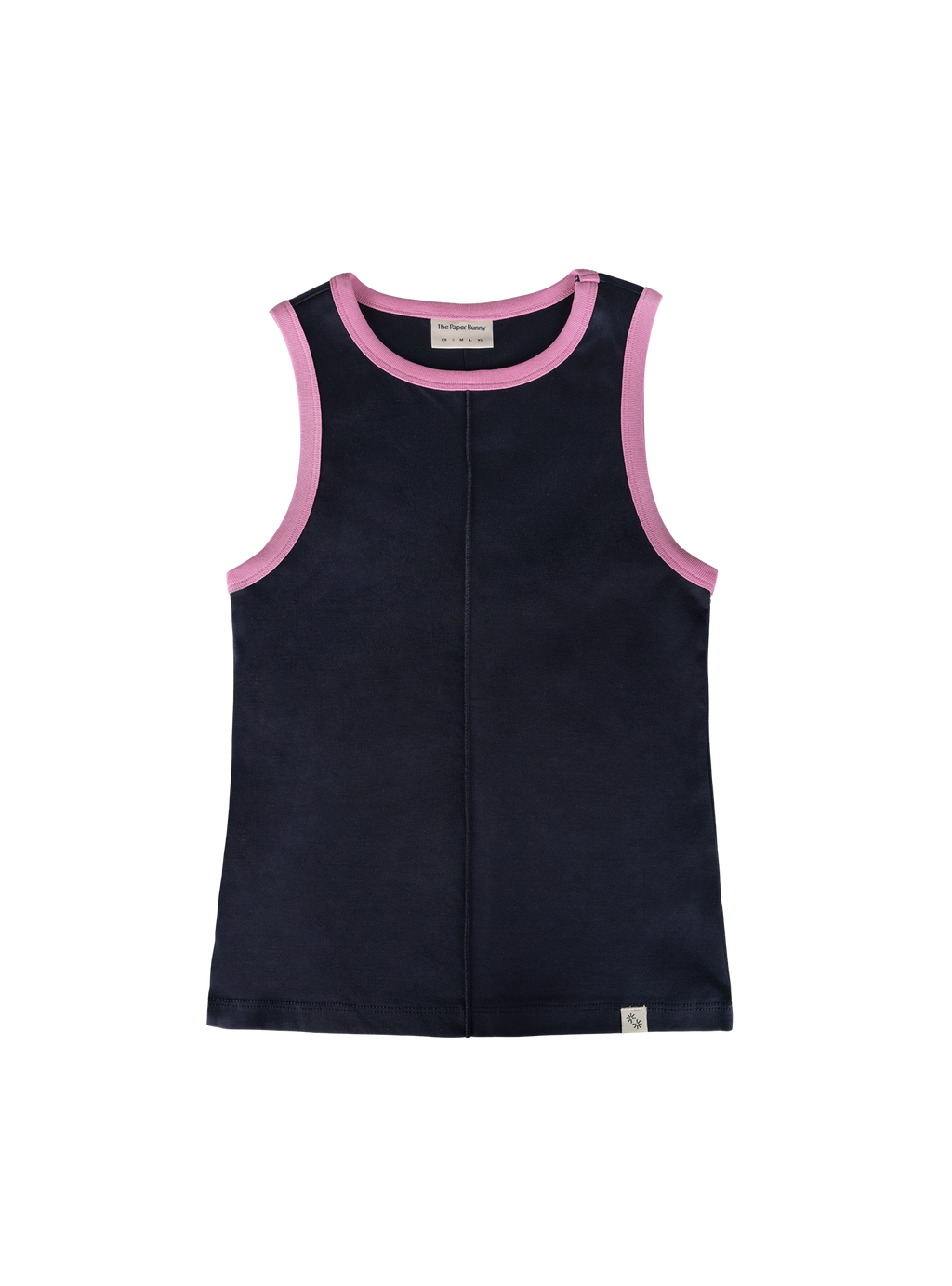 Contrast Binding Tank (Indigo)