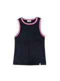 Contrast Binding Tank (Indigo)